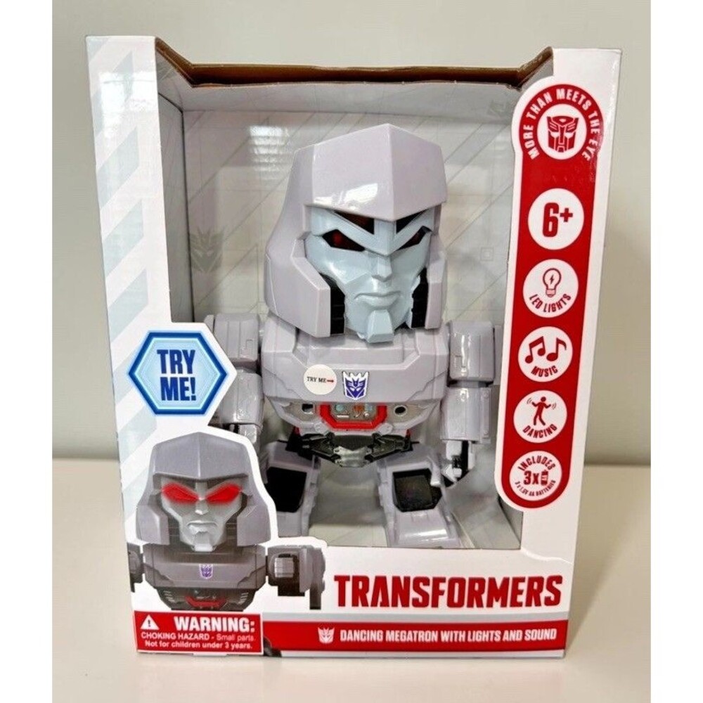 Transformers Dancing Megatron Action Figure Lights Sound New In Box NIB